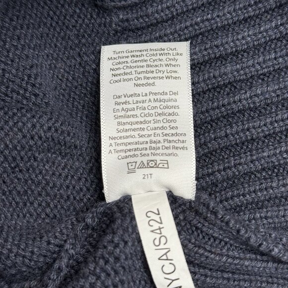 Free Assembly Women’s Sweater Small Fair Isle Turtleneck Geometric Cotton Wool - Picture 6 of 10